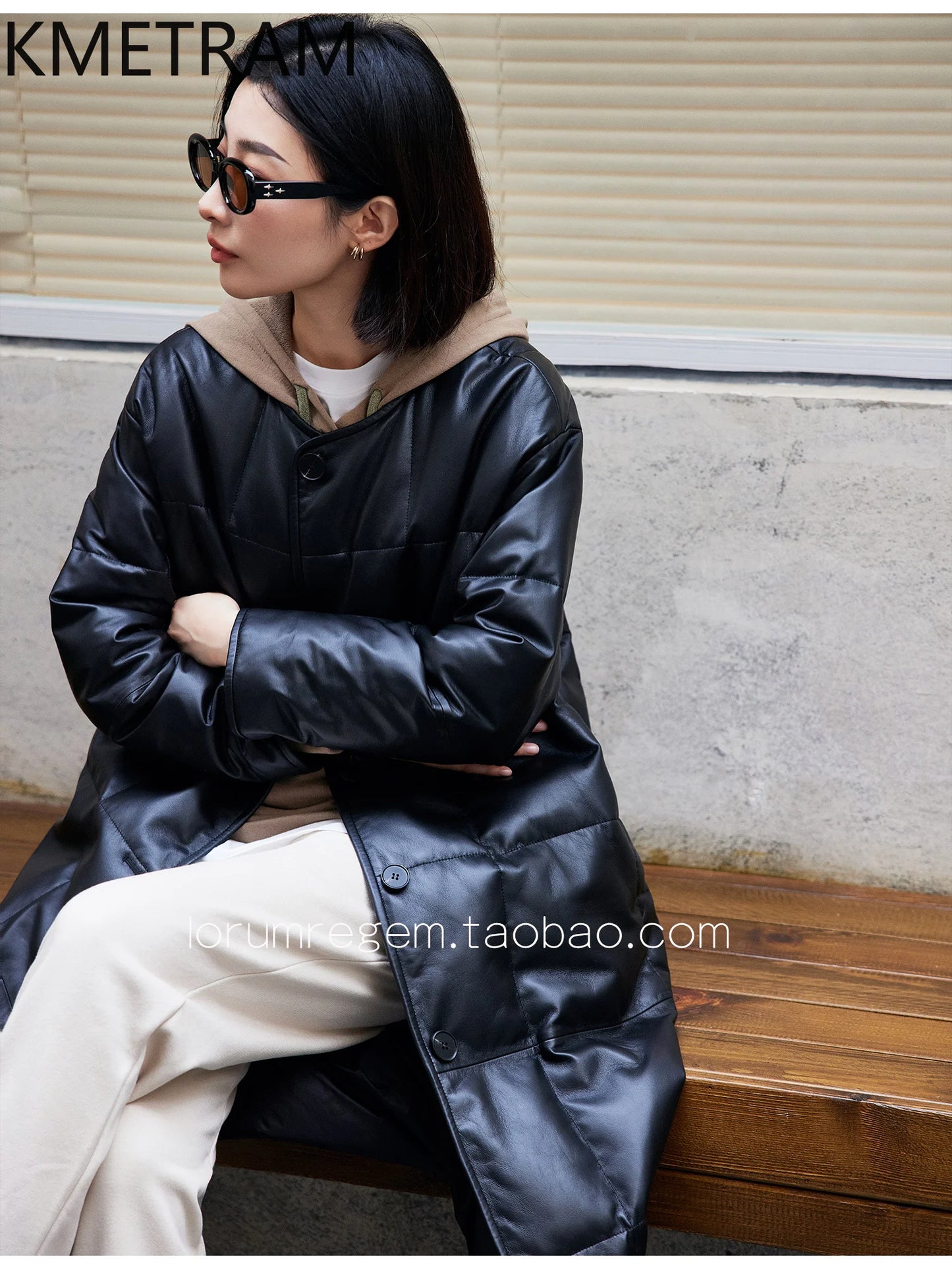 Real Sheepskin Puffer Jacket Women Clothing Black Long Down Coats Winter Leather Jackets New in Outerwears Пуховик Женский 2024