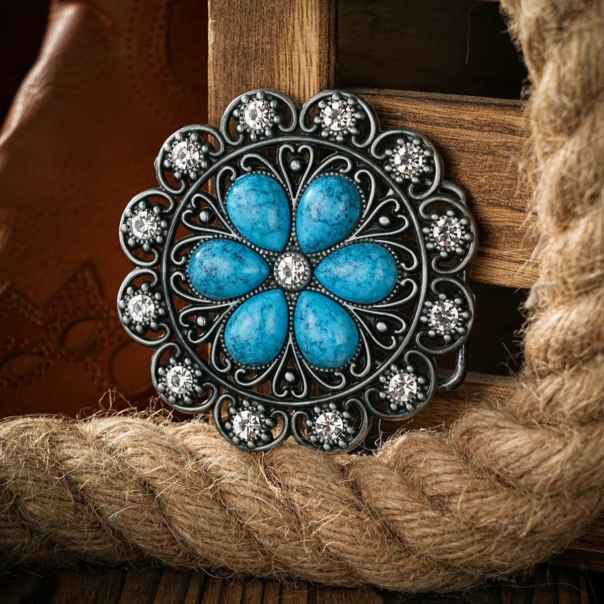 Western style plate buckle belt buckle the first belt buckle