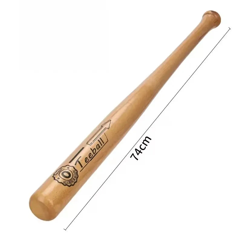 Professional Hardwood Baseball Bat 21-29 Inch Solid Wood for Sports Training Home Car Defense Personal Self-Defense