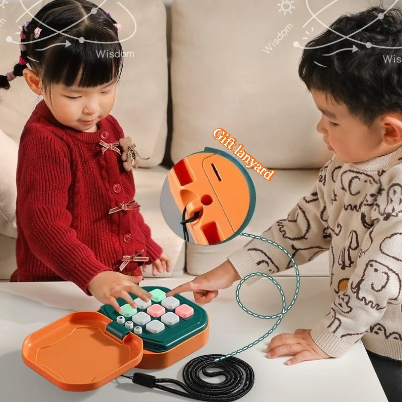 Tic-Tac-Toe Board Board Multifunctional Electronic Games Montessori Puzzle Table Game Chess Chess Set Portable For Adults Kids