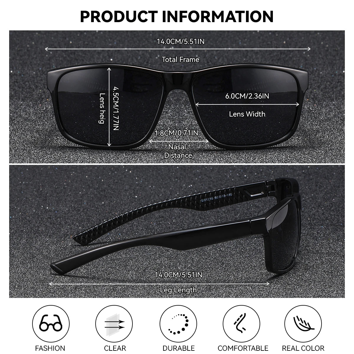 BARCUR Sports Fashion Women Sunglasses Durable PC Frame Cycling Outdoor Sports UVA*B Polarized Sunglasses Clothing Accessories