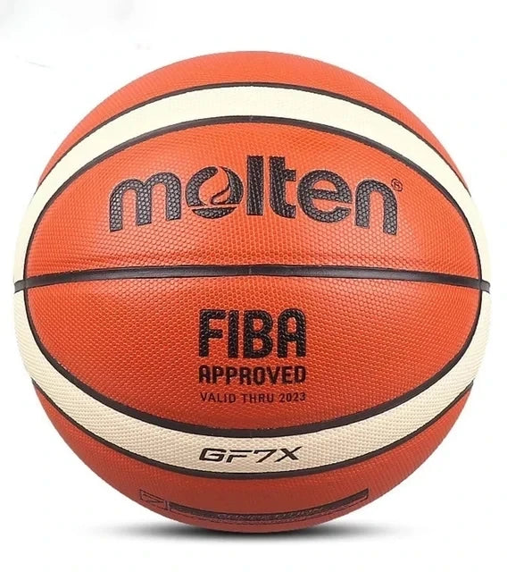 Molten Basketball PU Official Certification Competition Basketball Standard Ball Men's and Women's Training Ball SIZE 7 6 5