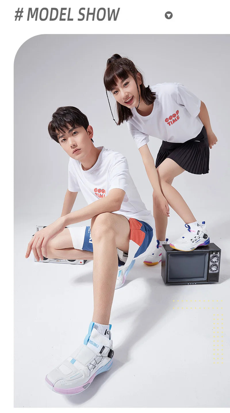 Kawasaki Shock-absorbing Women Sneakers Unisex Mens Tennis Professional Torsion and Wear Resistance Men's Sports Tennis 2023