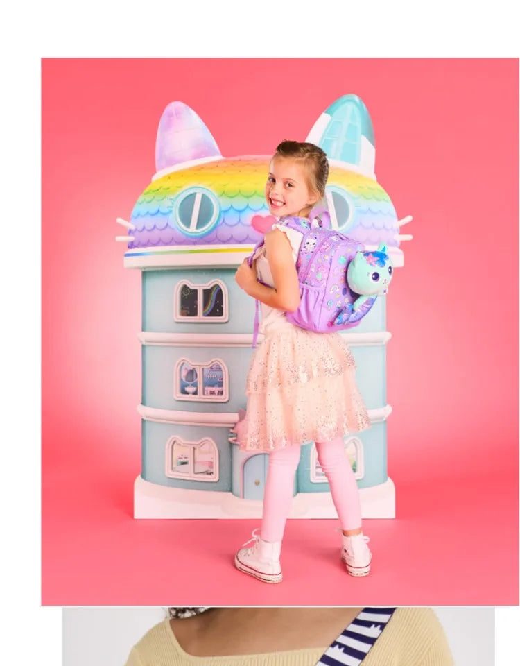 Genuine Australia Smiggle Gabby's Dollhouse Cartoon Series Children School Bag Anime Backpack Student Gift Separate Purchases