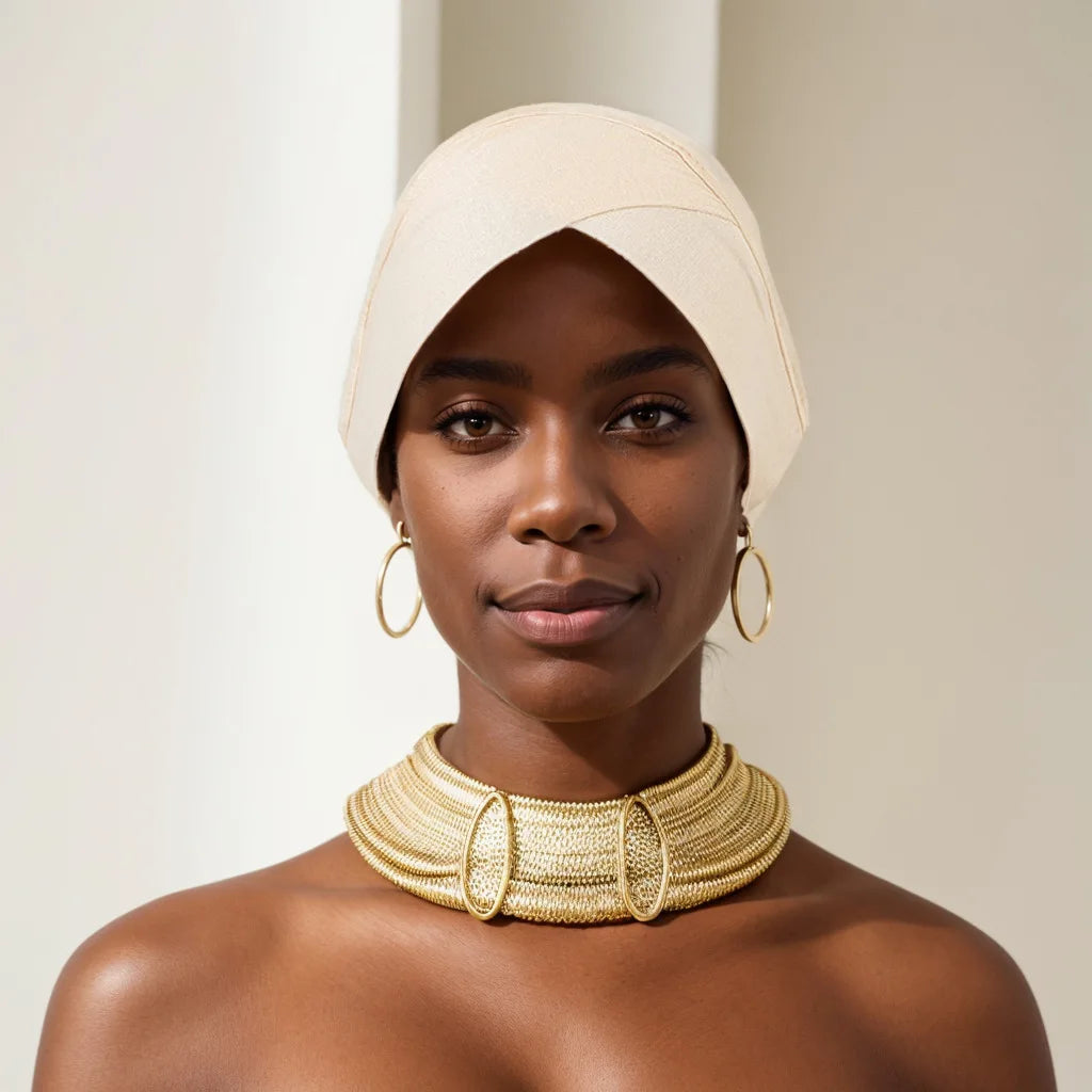 Women Stretchy Turban Modal Jersey Inner Hijab Muslim Hat Solid Color Tube Cap Islamic Under Scarf Headwrap Bonnet Arab Headband