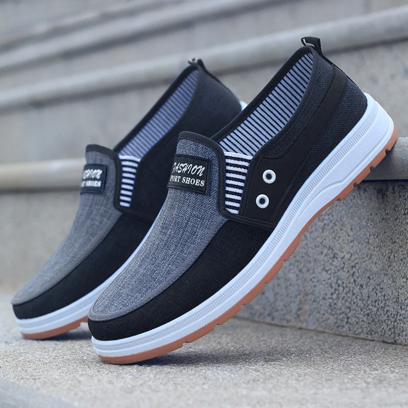 Men's Fashionable Solid Knitted Running Shoes - Lightweight, Breathable and Non-Slip - Perfect Sports Shoes for Outdoor Adventur