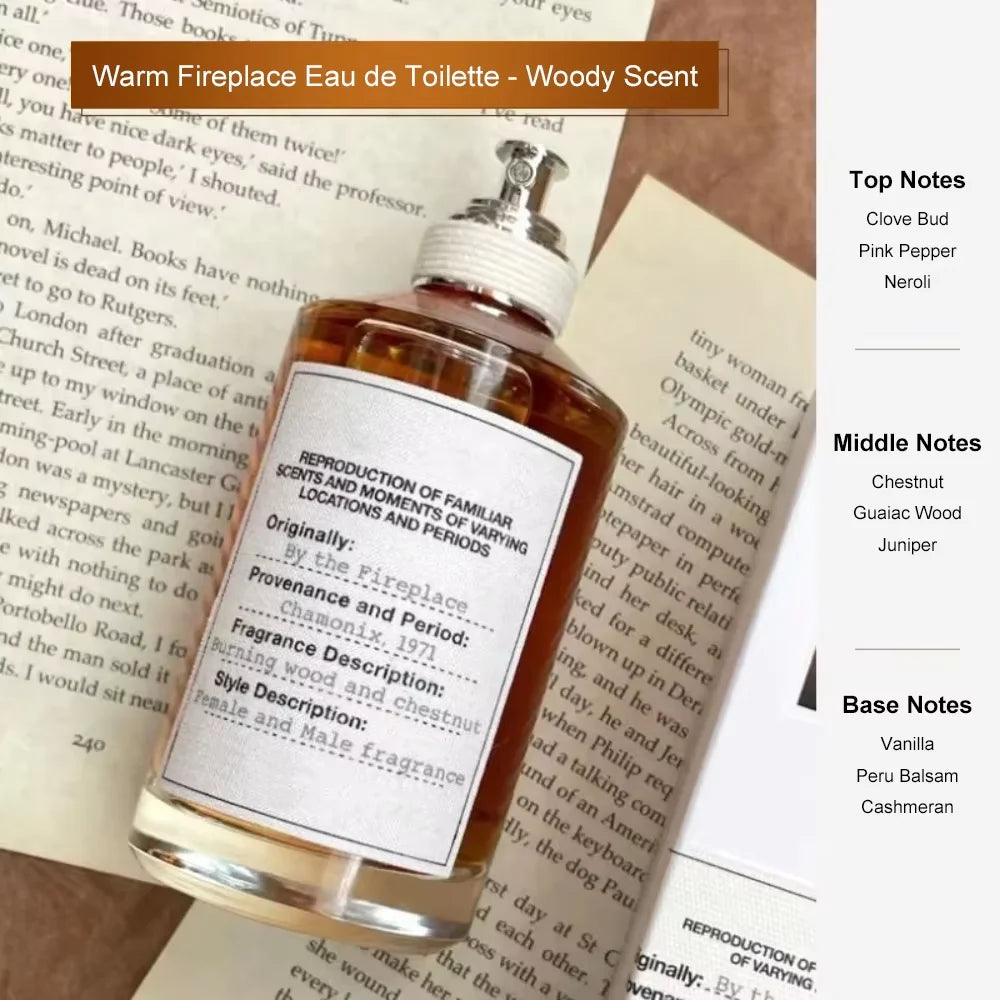 100Ml Original Perfume Long Lasting Light Woody Luxury Fragrance for Daily Eau De Parfum Spray Cologne Fragrance Women Men