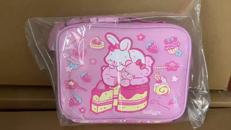 Australia Smiggle Cute Backpack Children's Backpack, Lunch Bag, Pen Bag, Meal Box, Cold Water Cup Single Item Purchase