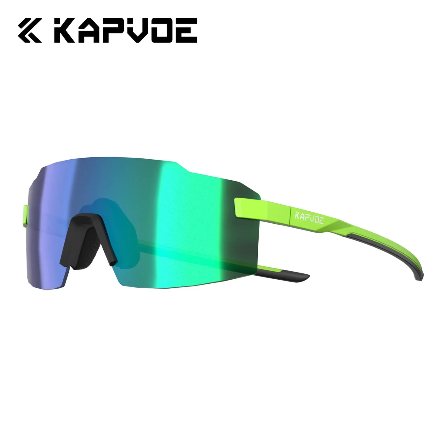 Kapvoe Light-Weight Photochromic Runnning Sunglasses Cycling Glasses for Men Adjustable Nose Pad Women UV400 Hiking Eyewear