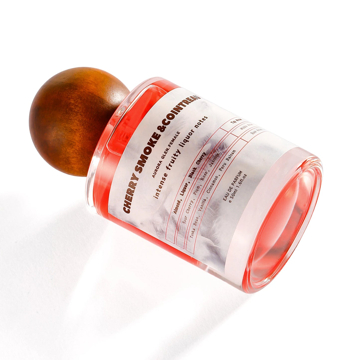 Cherry Liqueur Perfume for Women - Boozy Floral w/ Vanilla Cinnamon Long Lasting EDP Luxury Womens Fragrance Night