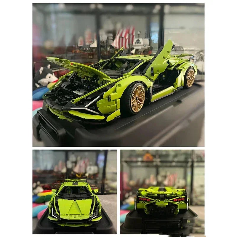 Dynamic Road Racer Edition | Compatible with LEGO® | CE Certified | Ideal for Gifts or Collectors