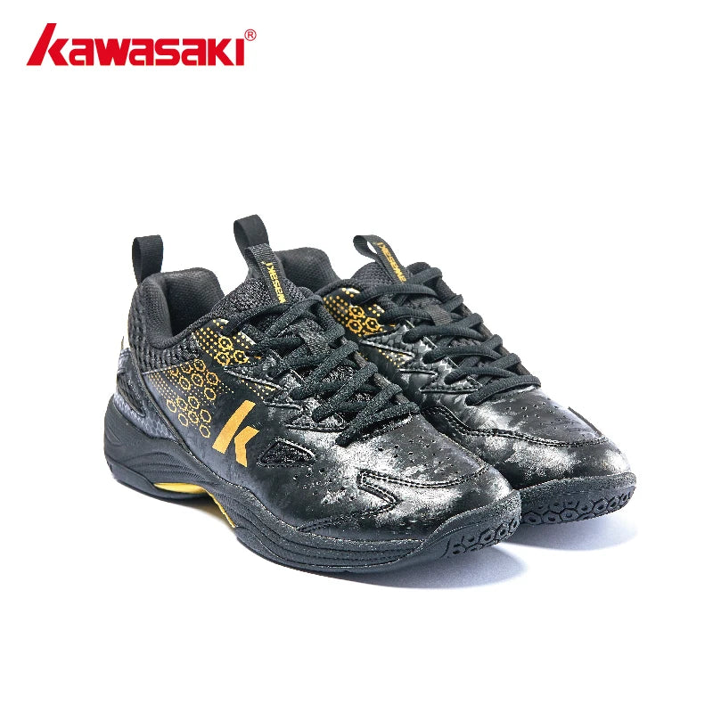 Kawasaki 2023 New A3307 Professional Sports Badminton Shoes Anti Slip and Breathable Badminton Shoes for Men Women