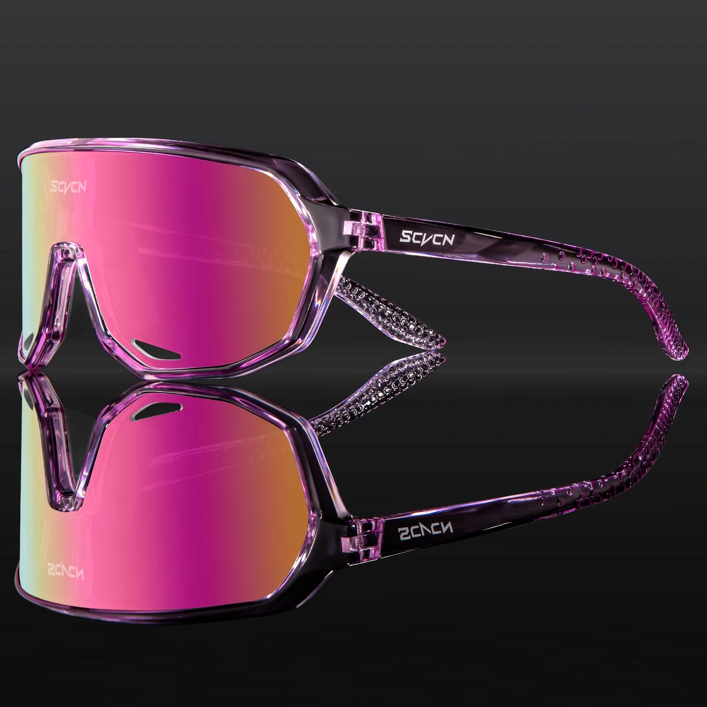Scvcn Sunglasses Cycling Glasses Photochromic Sports for Men Sun Mountain Bike Road Bicycle Eyewear Goggles UV400 Polarized MTB