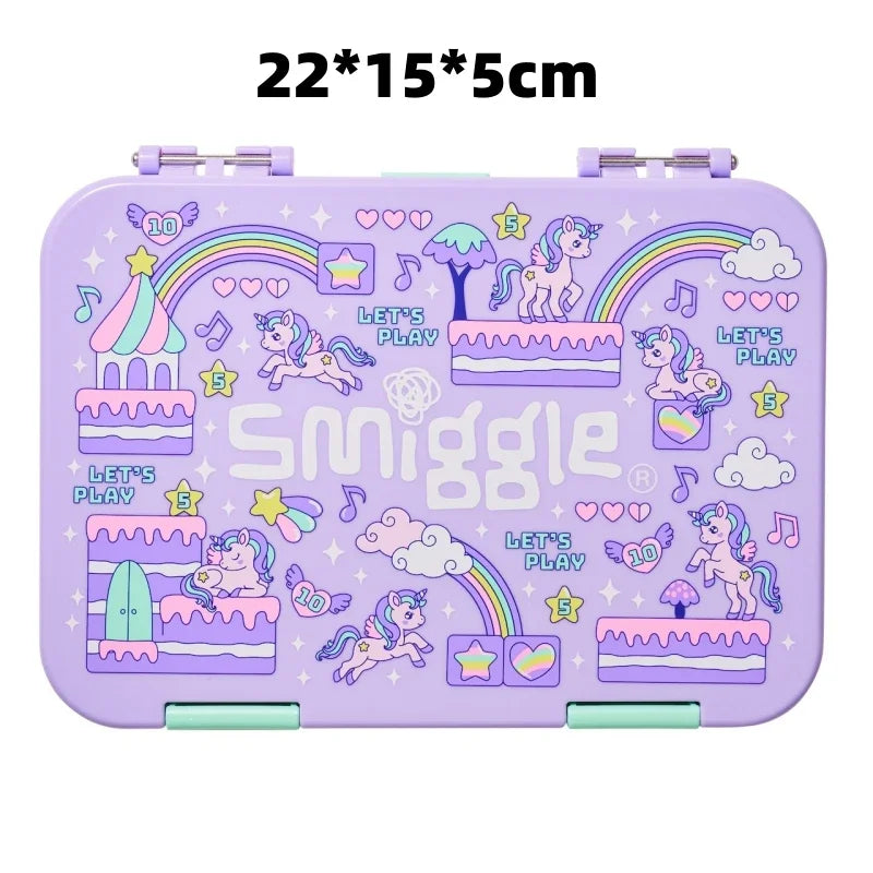 Genuine Australia Smiggle Backpack Student School Bag Pen Case Lunch Bag Double Shoulder Backpack Gift Separate Purchases