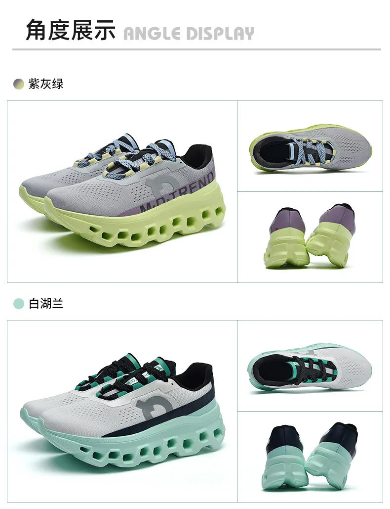 Outdoor Tennis Men Shoes Soft Sole Breathable Casual Sports Shoes Mesh Surface Breathable Cushioned Running Shoes Sneakers