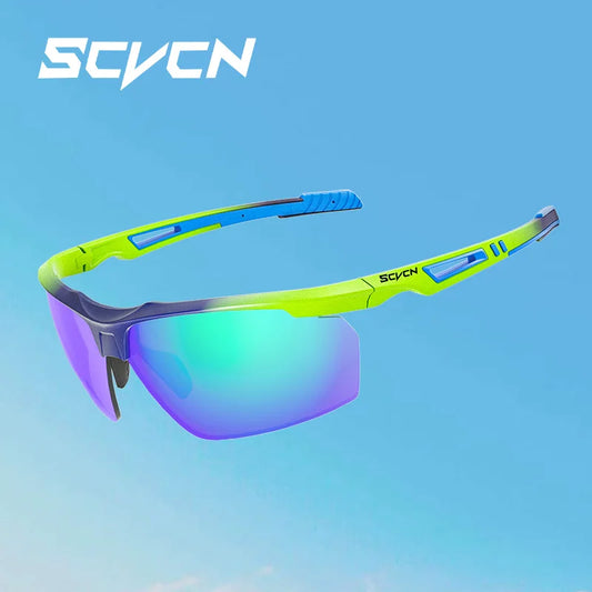 SCVCN Polarized Cycling Glasses Fishing Sunglasses UV400 Protection Bicycle Sports MTB Road Bike Eyewear Men Women Cycle Goggles