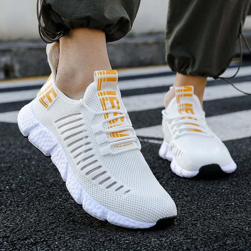 Men Casual Shoes Sneakers Breathable Athletic Lightweight Outdoor Running Sports Shoes for Men Walking Tennis Jogging Shoes