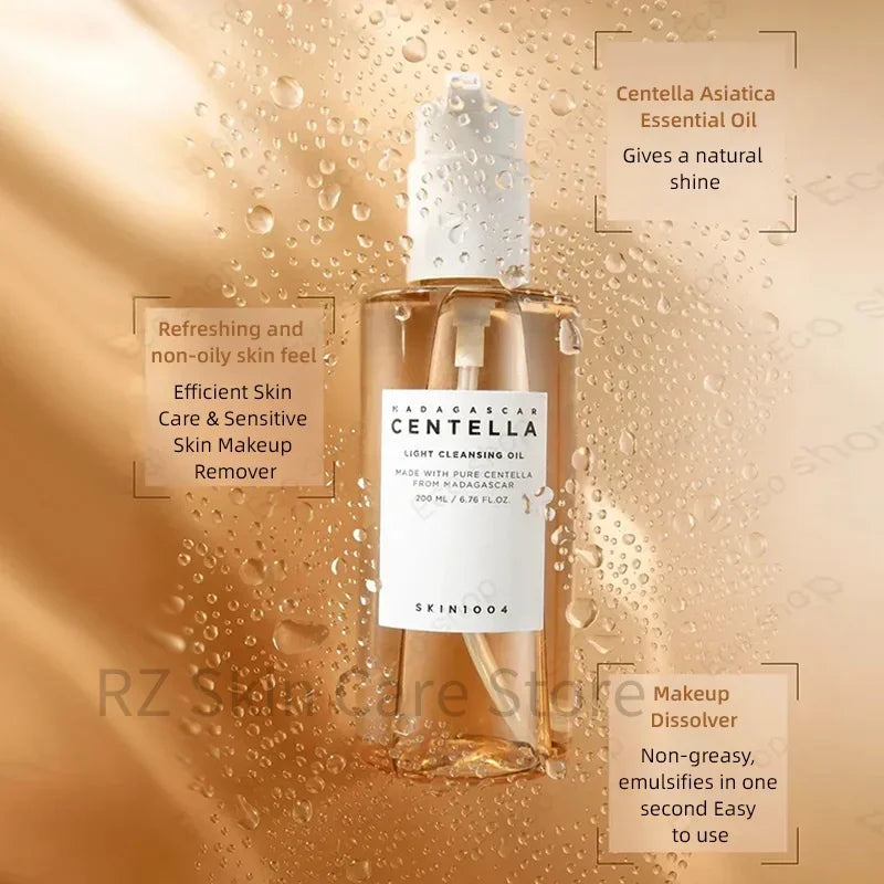 SKIN1004 Madagascar Centella Skincare Original Cleansing Gel Foam Tone Brightening Capsule Ampoule Whitening Serum Toner 3 Set