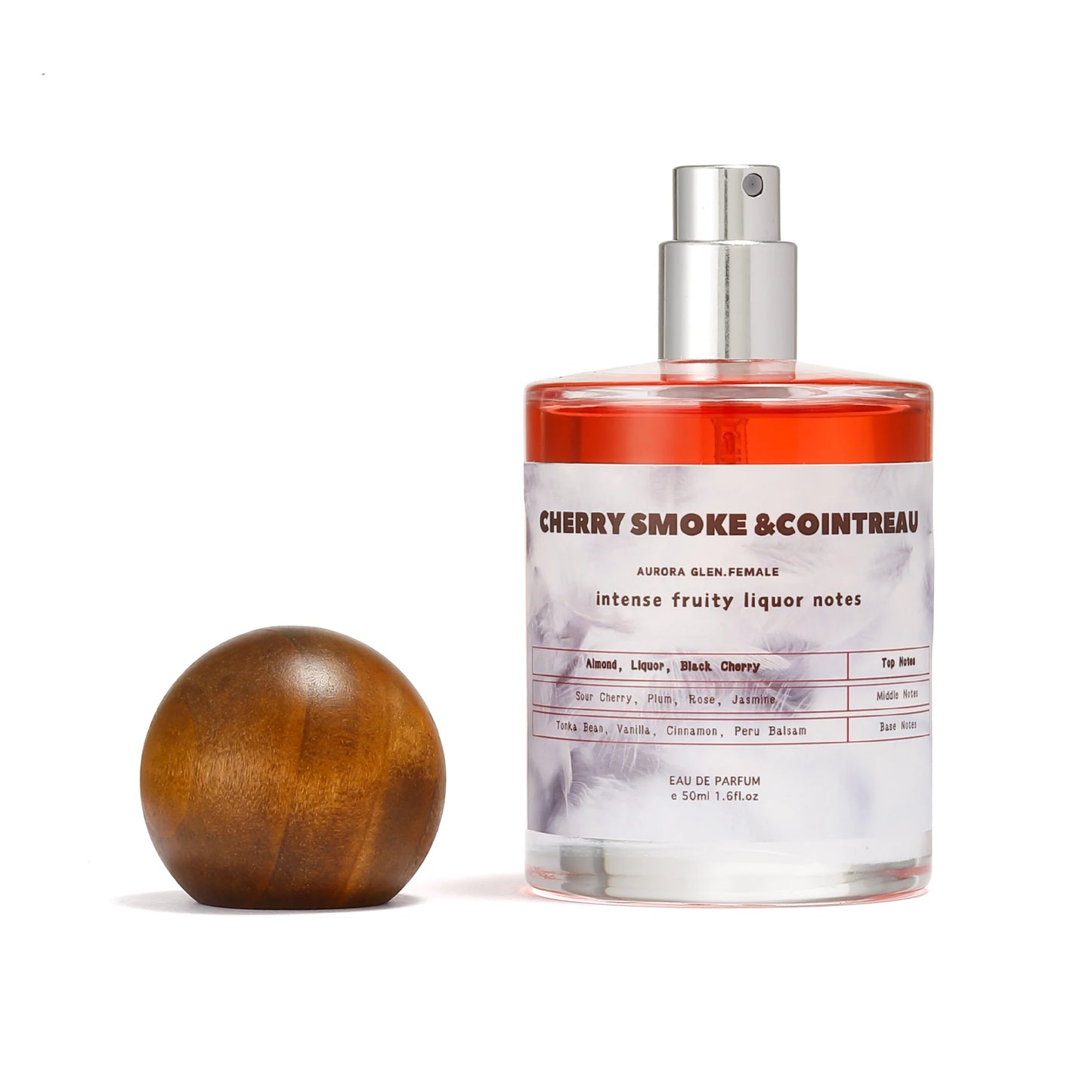 Cherry Liqueur Perfume for Women - Boozy Floral w/ Vanilla Cinnamon Long Lasting EDP Luxury Womens Fragrance Night