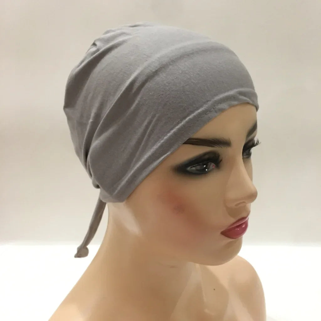 Soft Inner Muslim Women Hijab Cap Islamic Head Wear Hat Underscarf Cotton Hats Bonnet Turkish Scarves Arab Headdress India Caps