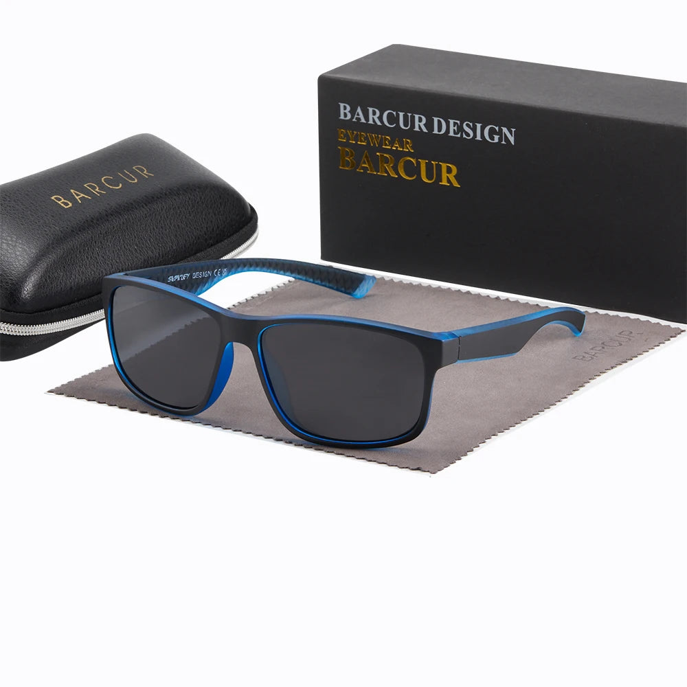 BARCUR Women Polarized Sunglasses PC Ultra lightweight Frame Multicolor Mirror Motion glasses Men Women Fashionable Sun Glasses