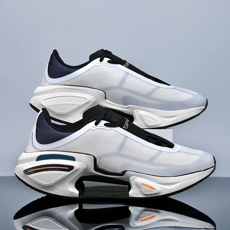 UrbanFlex™ Breathable Height-Lift Sneakers – Men's Casual Athletic Trainers