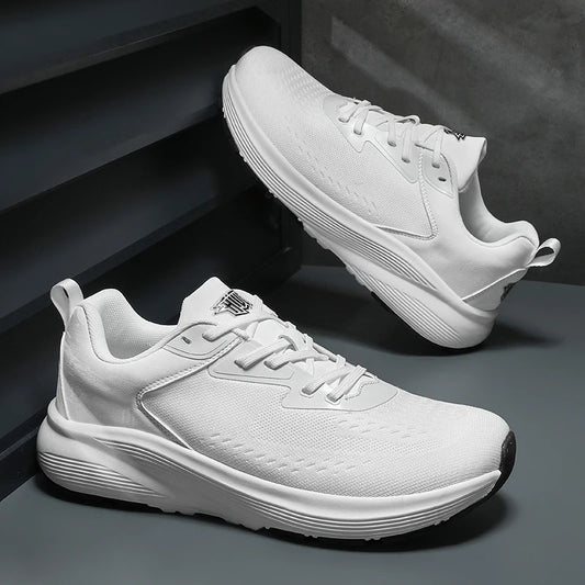 Couples breathable mesh casual sports shoes summer new non-slip outdoor running shoes plus size light men and women's sneakers