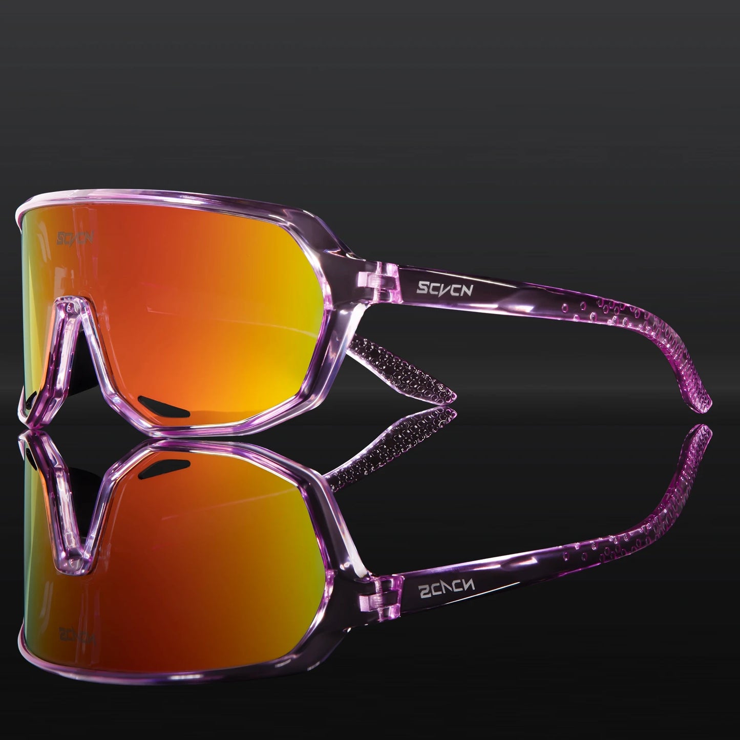 Scvcn Sunglasses Cycling Glasses Photochromic Sports for Men Sun Mountain Bike Road Bicycle Eyewear Goggles UV400 Polarized MTB
