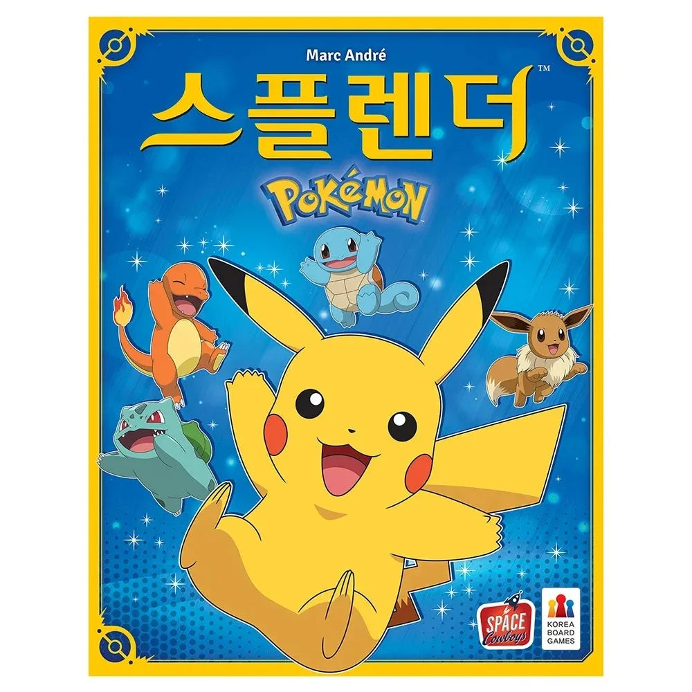 Pokémon Edition Board Game Korean Version Card Game Introductory Strategy Pokémon Party Game Family Holiday Game Birthday Gifts