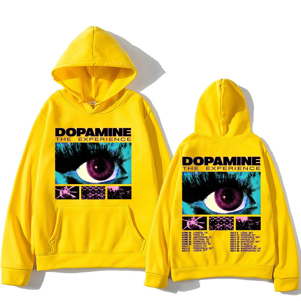 Rapper Lil Tecca New Hoodie Rapper Lil Tecca Dopamne The Experience Tour Pullover Women/Men Hip Hop Fashion Oversized Streetwear
