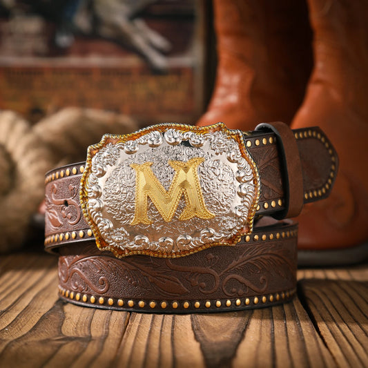 A casual and retro belt, a waist accessory for Western-style clothing, metal buckle, PU belt, suitable for both men and women