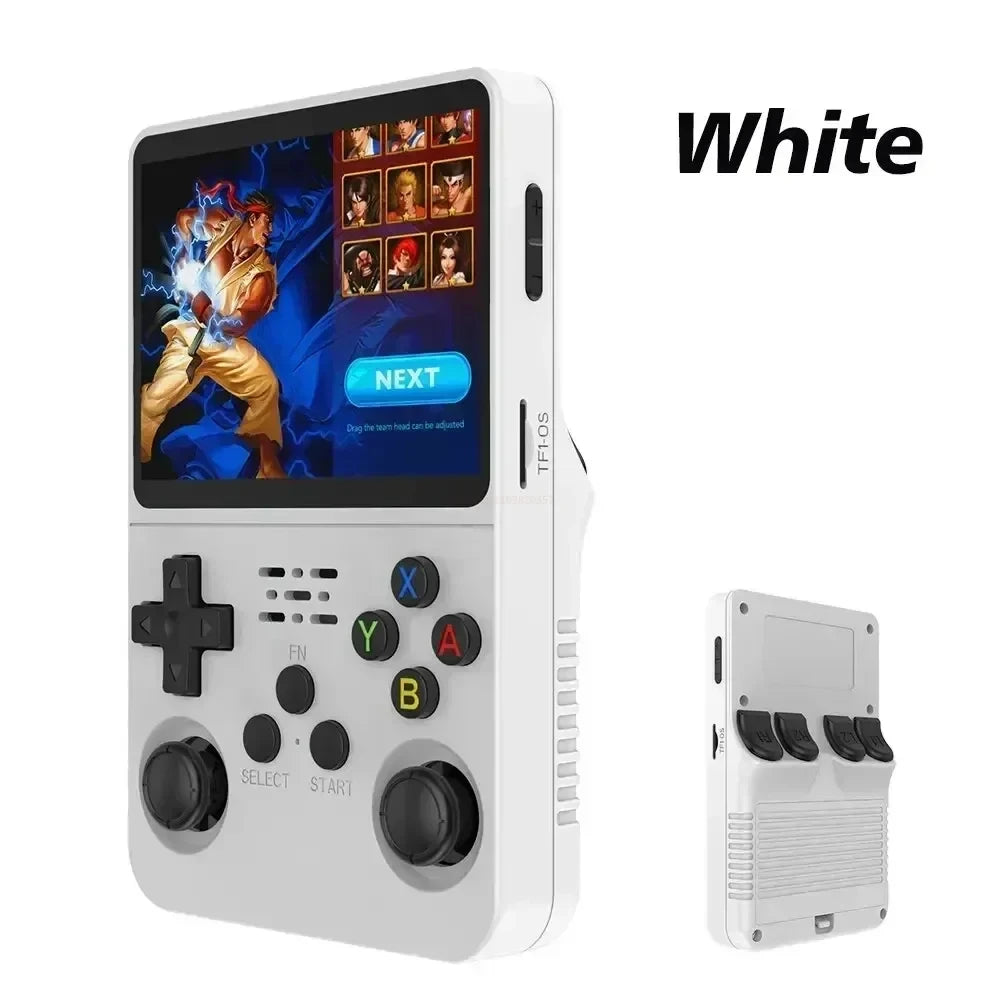 R36HD new handheld game console open source Linux 3.5-inch IPS screen handheld 128GB video player Xmas Gift