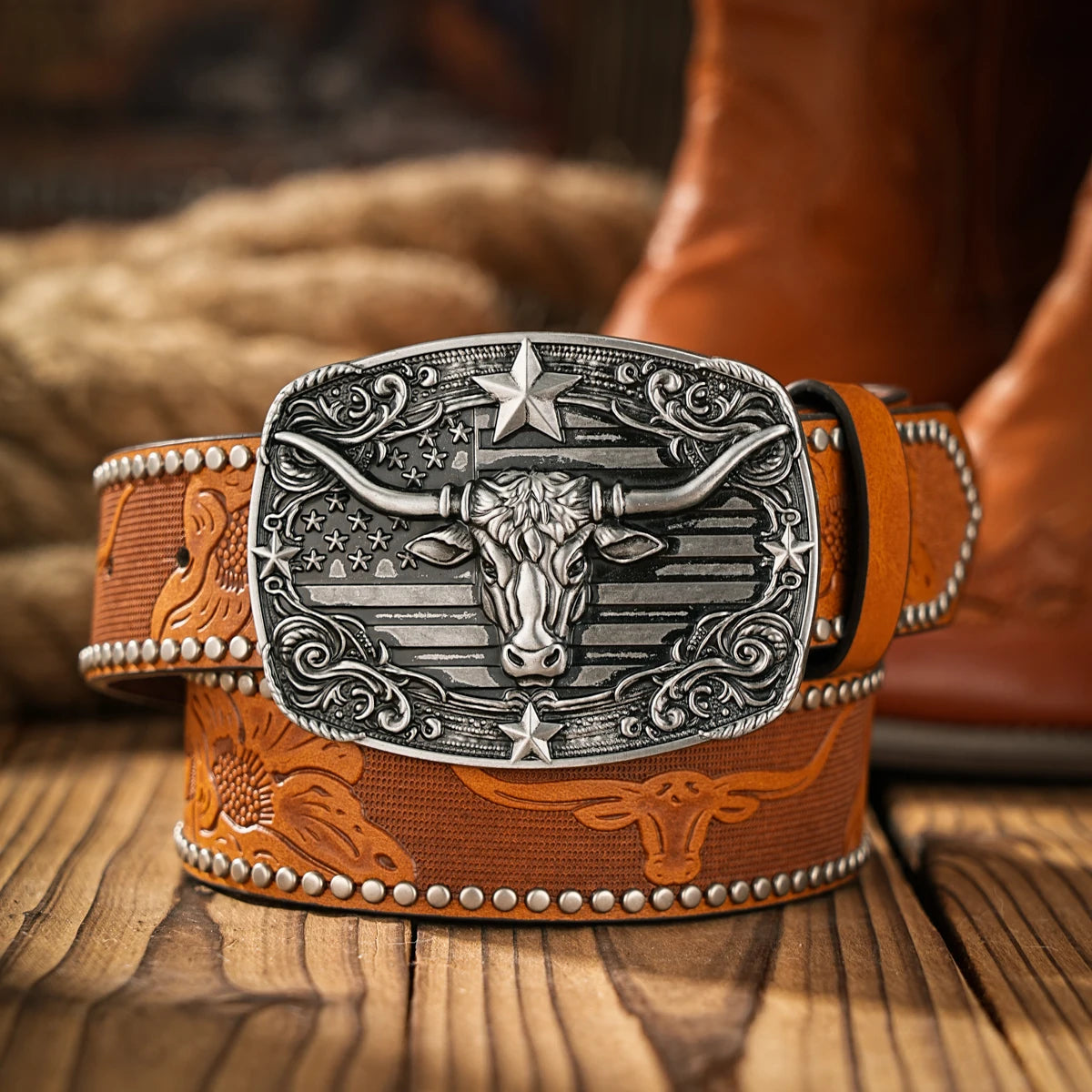 Vintage meets fashion! Alloy buckle PU belt, suitable for both men and women, to create a personalized Western style