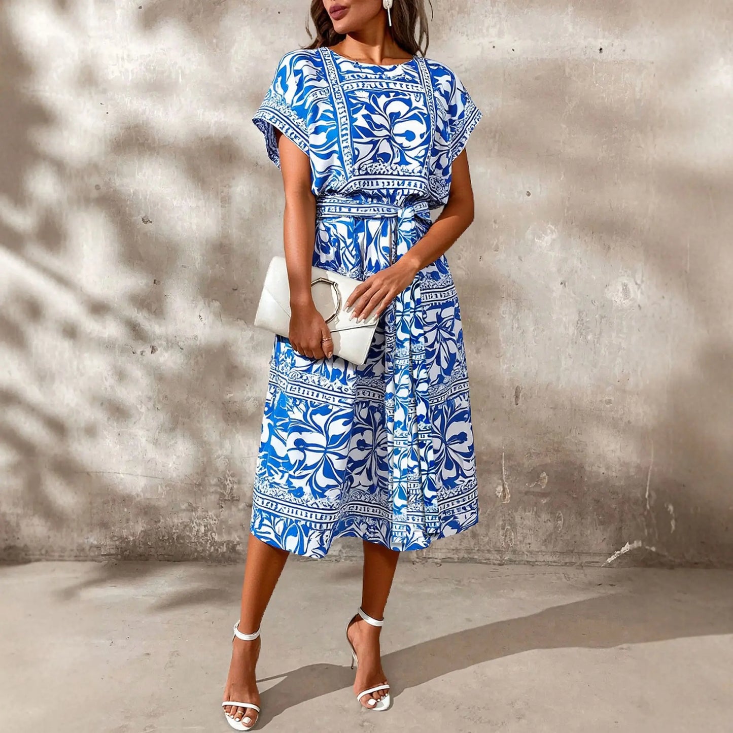 Rafiah Women's Summer Long Arabian Dress
