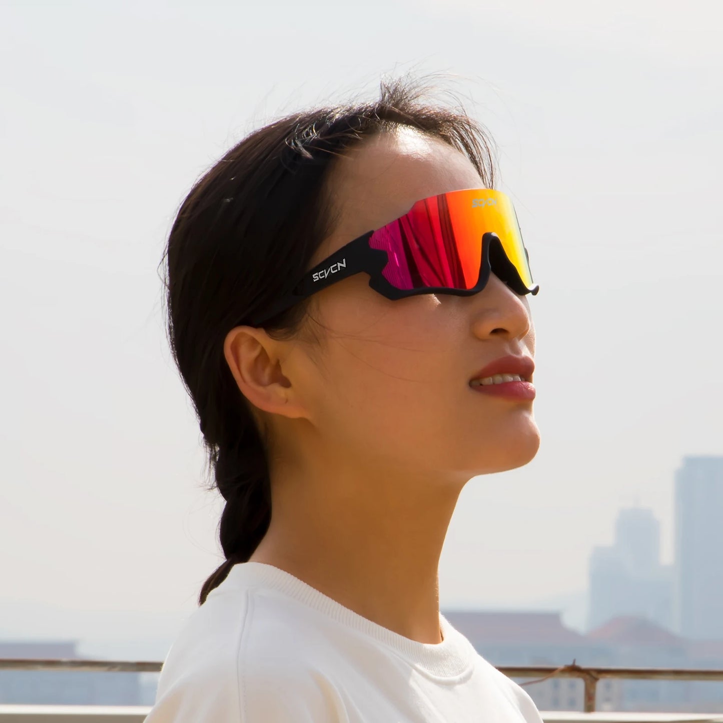 SCVCN Hot Sunglasses for Men Outdoor Bike Cycling Glasses MTB Road  Driving Bicycle Glasses Women Sports Running UV400 Eyewear