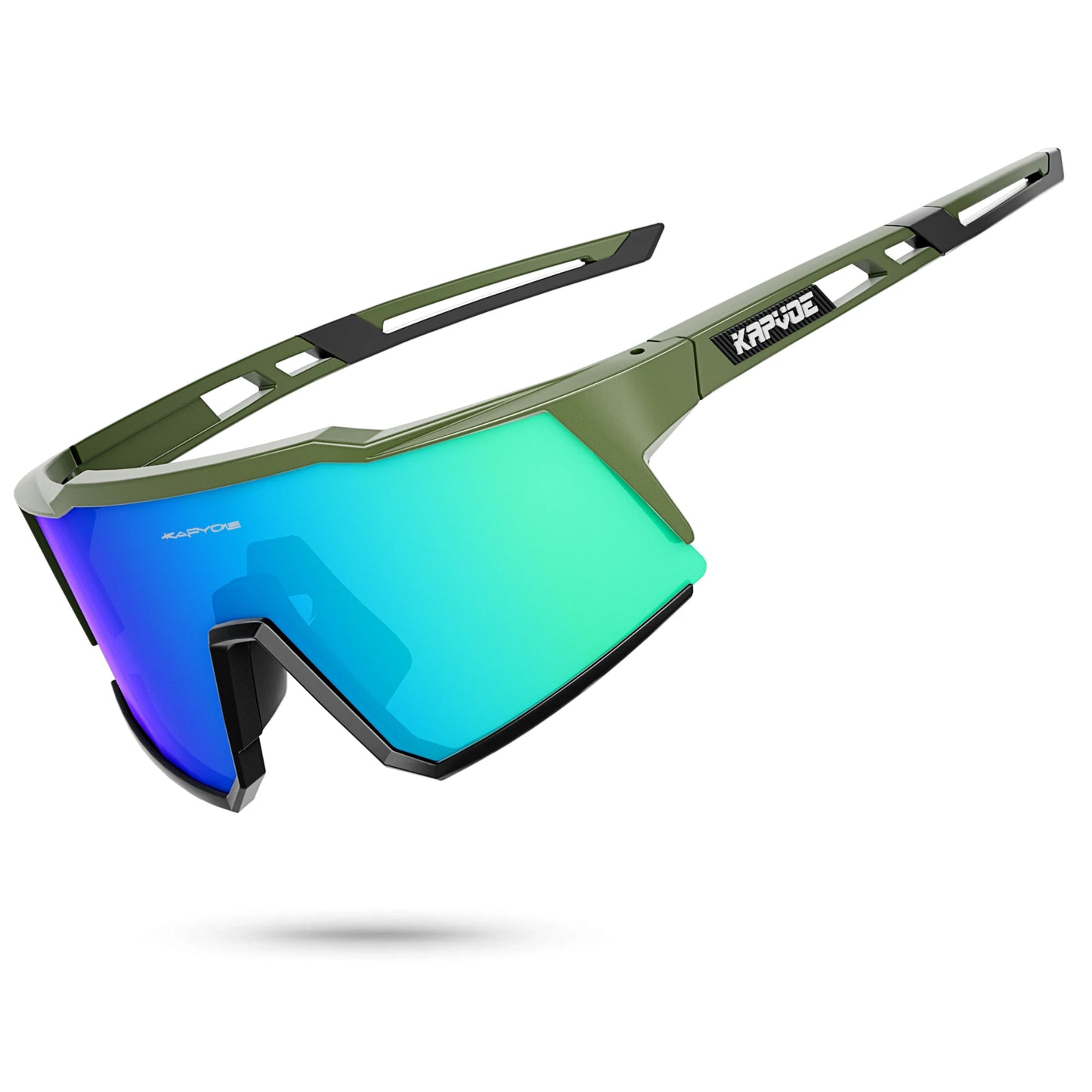 Kapvoe Fashion Polarized Sunglasses Cycling Glasses Bike Road Driving Goggles Outdoor UV400 Sports MTB Road Mountain Bicycle