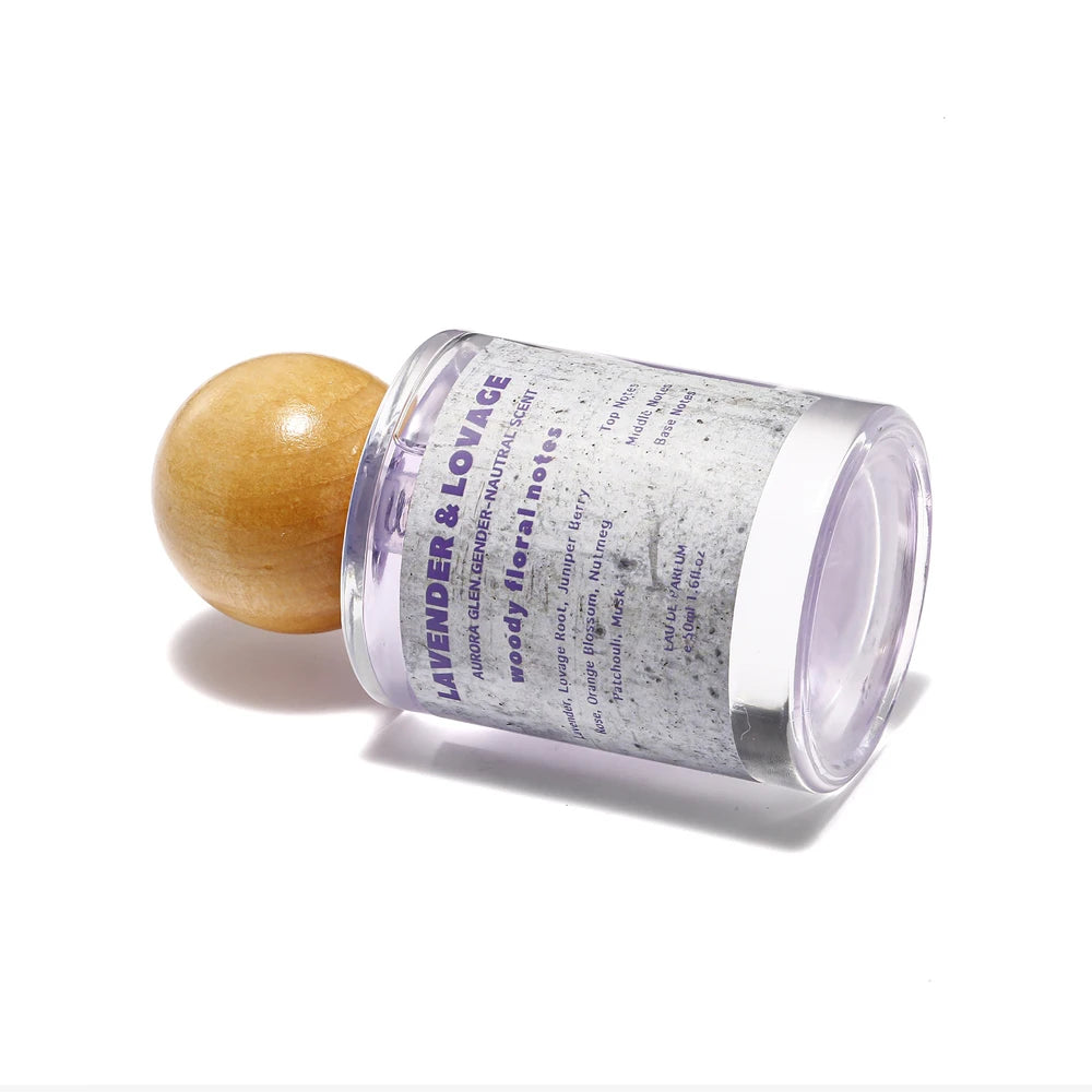 Lavender Woody Floral Eau de Parfum - Unisex Perfume with Musk, Patchouli & Rose | 50ML Long-Lasting Fragrance for Women & Men
