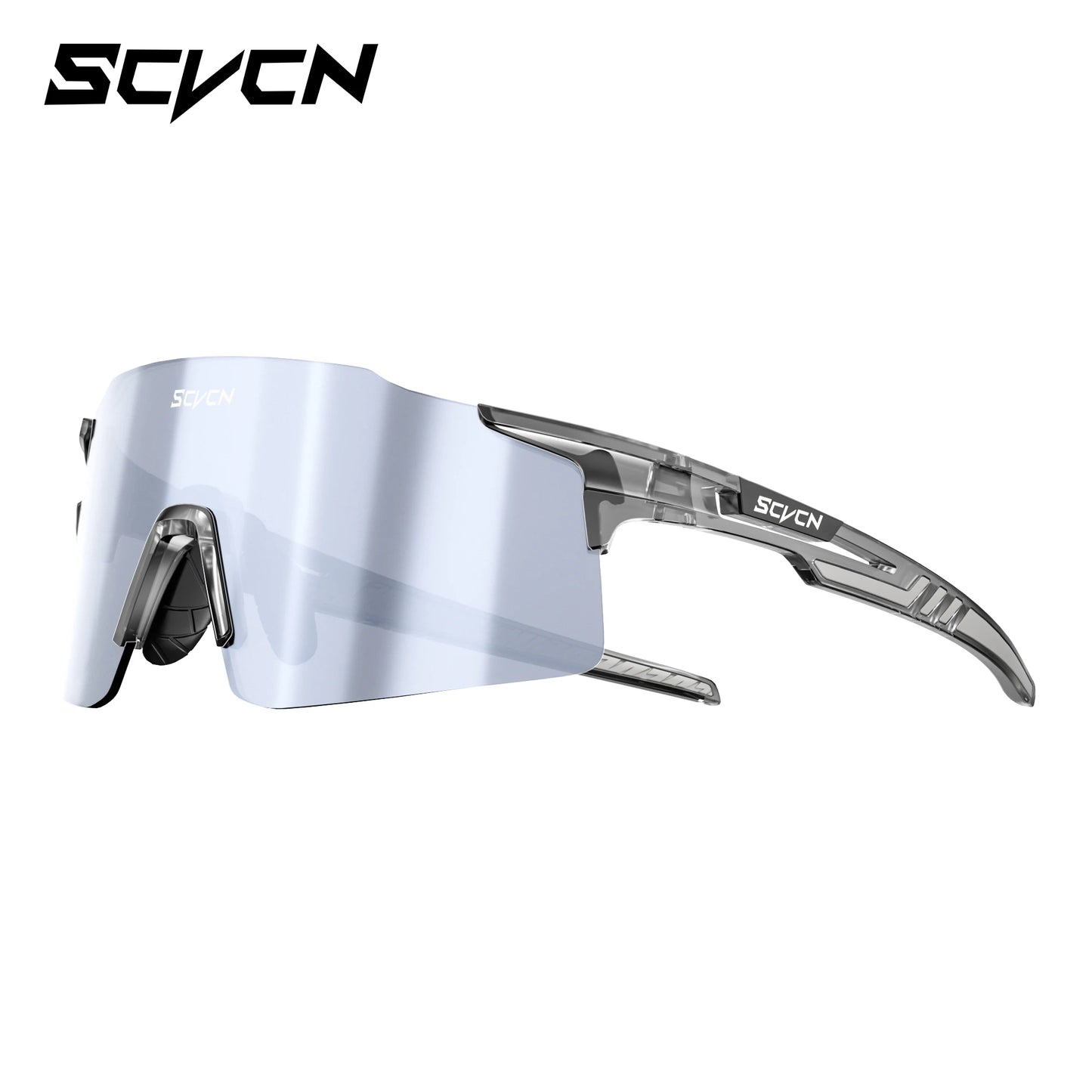 SCVCN New Photochromic Bike Driving Cycling Eyewear Outdoor Road Sunglasses Men Women Sports Glasses MTB UV400 Riding Goggles