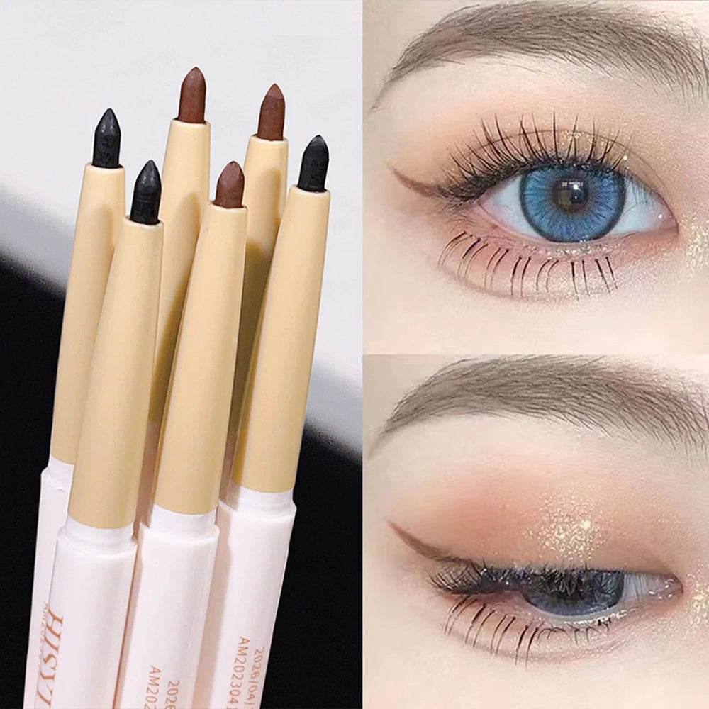 Light Sketch Gel Eyeliner Pencil - Waterproof, Long-Wearing, Smudge-Proof, Natural and Thin Eyeliner Pencil
