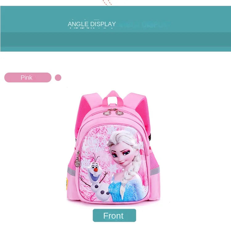 Kindergarten Schoolbag Cartoon Elsa Shoulder Bag Girl Boy Handbag Baby Children Backpack Kid Frozen Schoolbag Backpack
