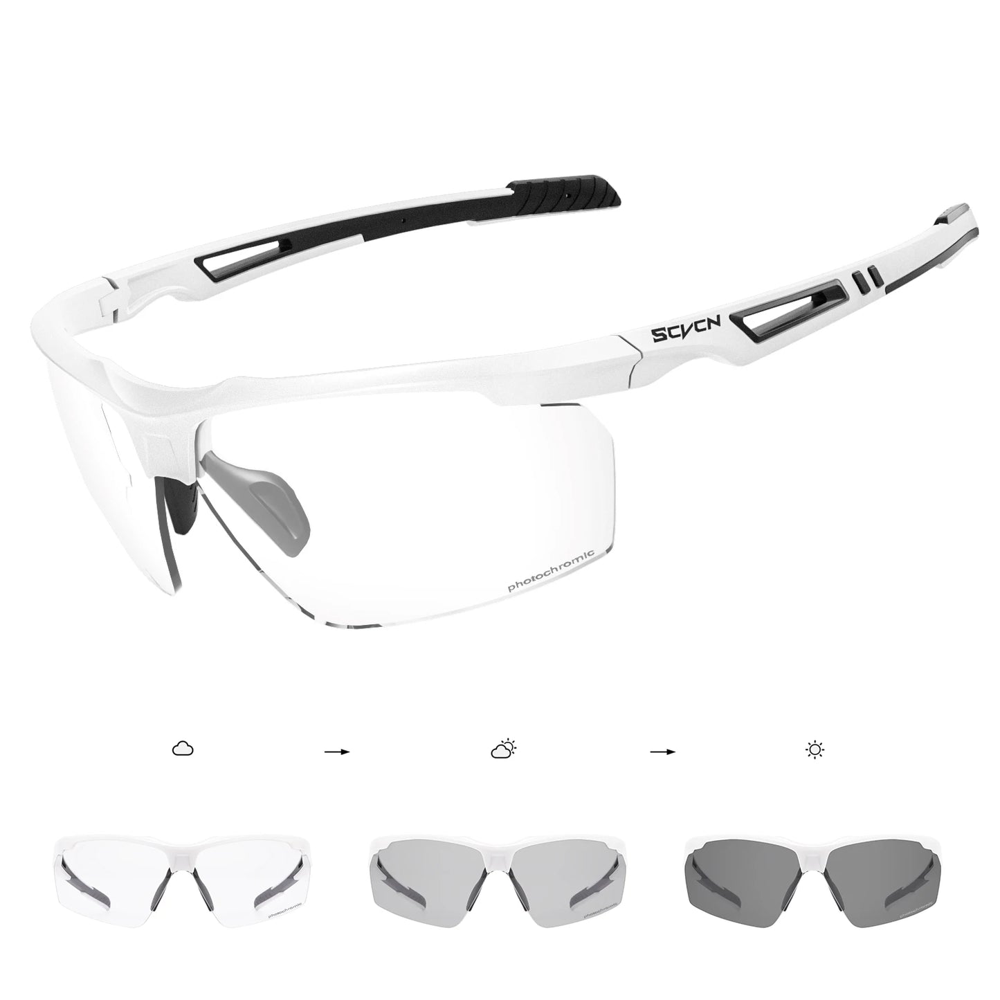 SCVCN Polarized Cycling Glasses Fishing Sunglasses UV400 Protection Bicycle Sports MTB Road Bike Eyewear Men Women Cycle Goggles