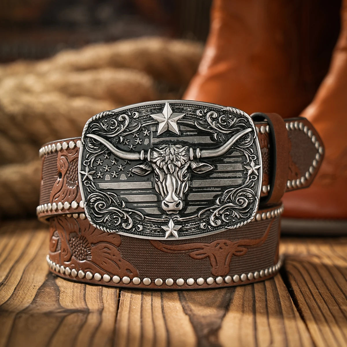 Vintage meets fashion! Alloy buckle PU belt, suitable for both men and women, to create a personalized Western style
