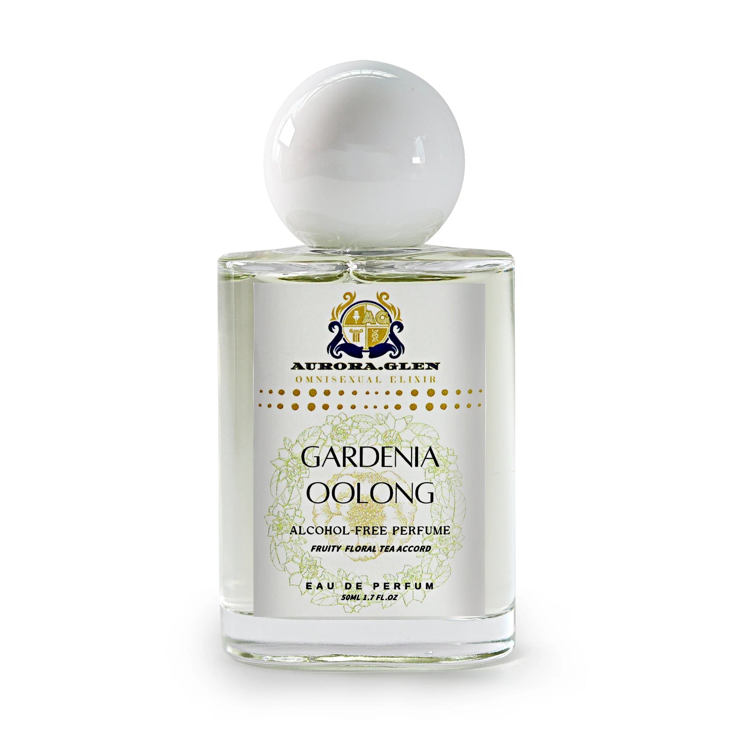 Gardenia Oolong perfume Alcohol-Free Women & Men perfume Floral Tea Tropical Fruits & Musk Fragrance with Tropical