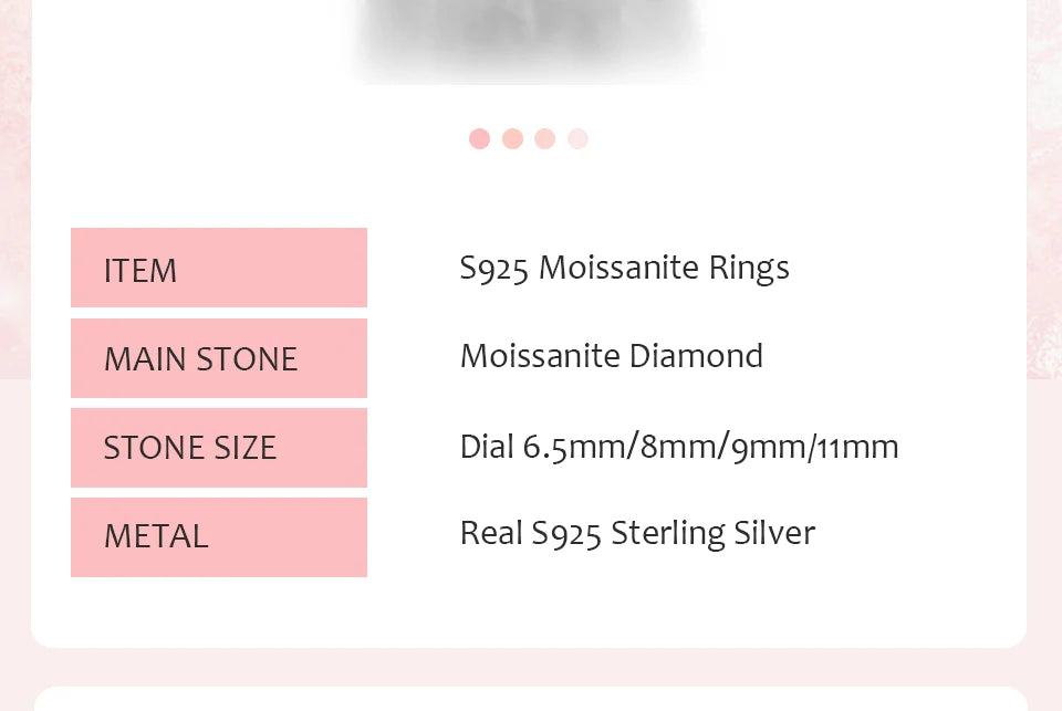 GRA Luxury 1-5ct Moissanite Diamond Rings for Women Big Solitaire Wedding Genuine Real 925 Sterling Silver Luxury Designer Jewel