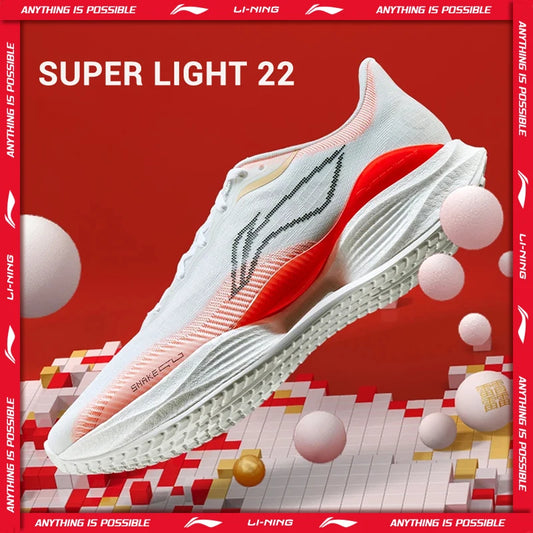 Men’s SUPER LIGHT 22 Professional Running Shoes – Breathable Cushioning with BOOM FIBER & Anti-Slip Outsole