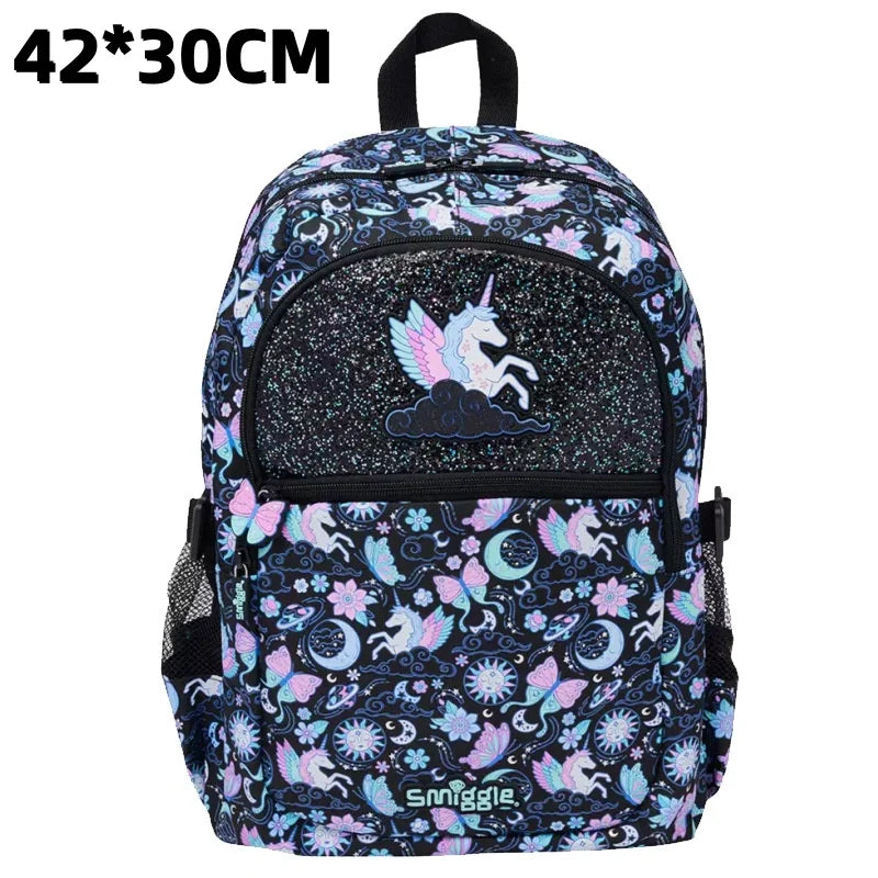 Genuine Australia Smiggle Backpack School Bag Cartoon Series Anime Backpack Student Gift Separate Purchases