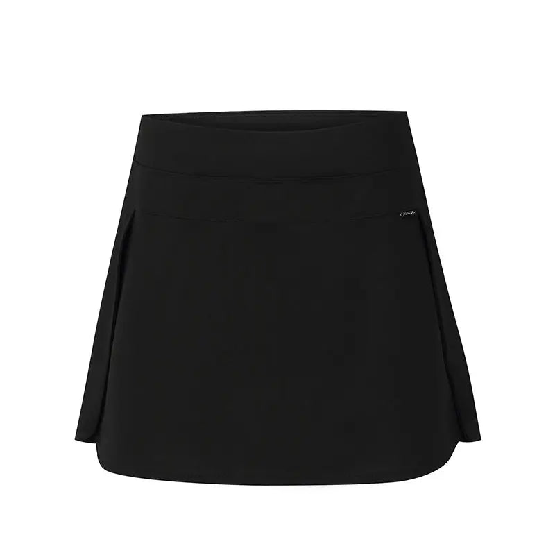 Motion Short Skirt Summer Women Elastic Waist Forking Fake Two Pieces High Waist Bodybuilding Casual Affordable All-match Skirt
