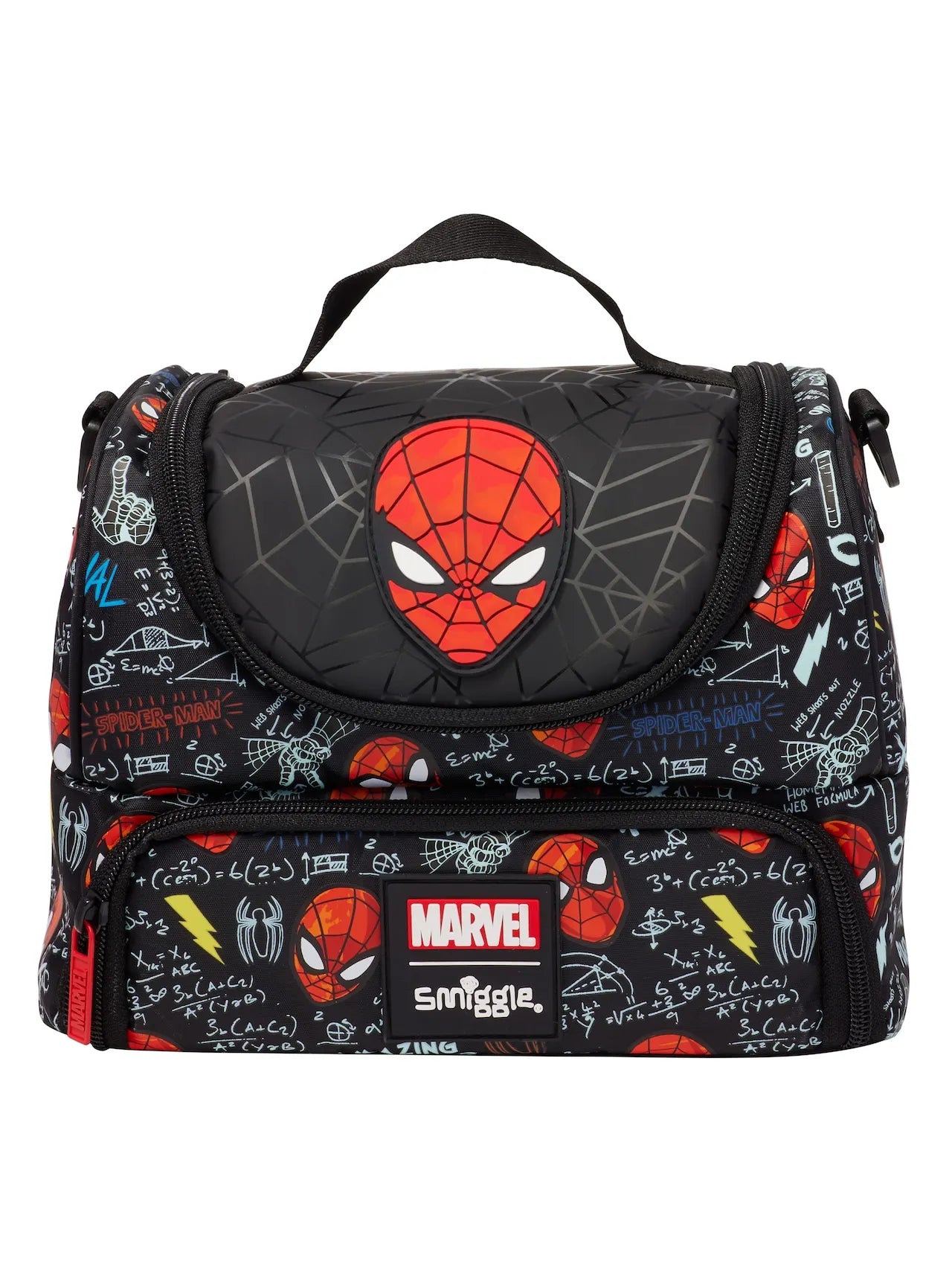 Smiggle Marvel Spider-man Children Stationery Student School Bag Lunch Bag Lunch Box Wallet Pencil Box  Water Cup Student Gift