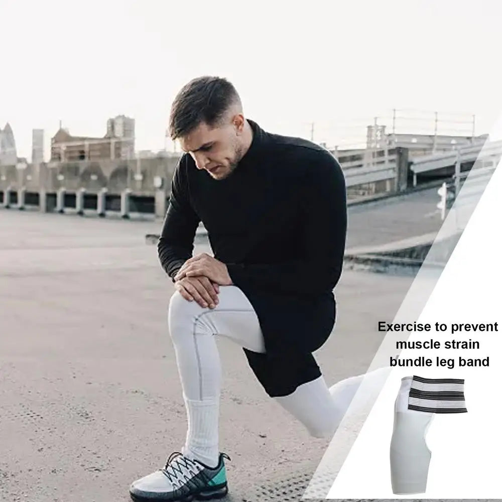 Hip Support Brace Adjustable Joint Support Stabilizer Hip Sleeve leg and groin protection straps For High Hamstring Pulled