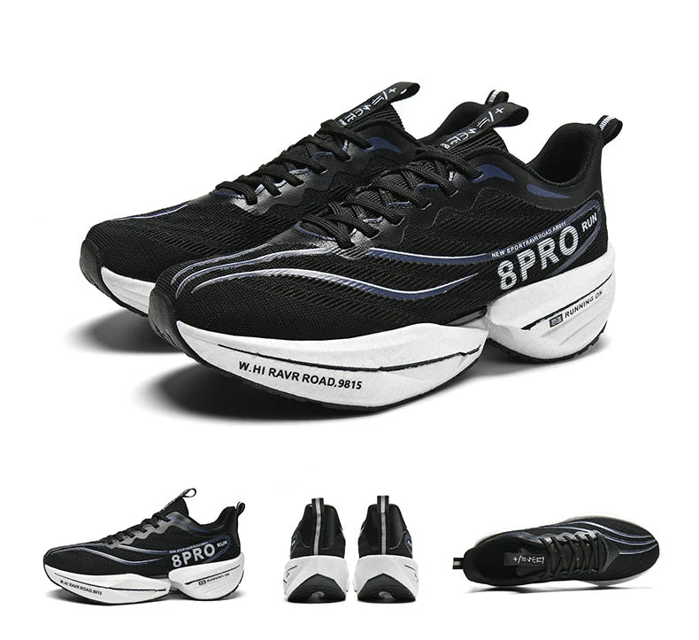 Men's Sports Shoes Racing Carbon Plate Marathon Sneakers Light Comfortable Athletic Running Shoes Tennis Cross Training Shoes